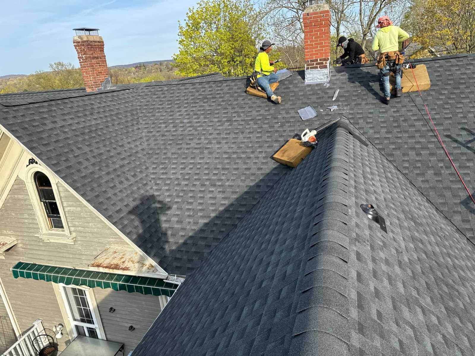 Roof Installation — Legend Restoration Connecticut