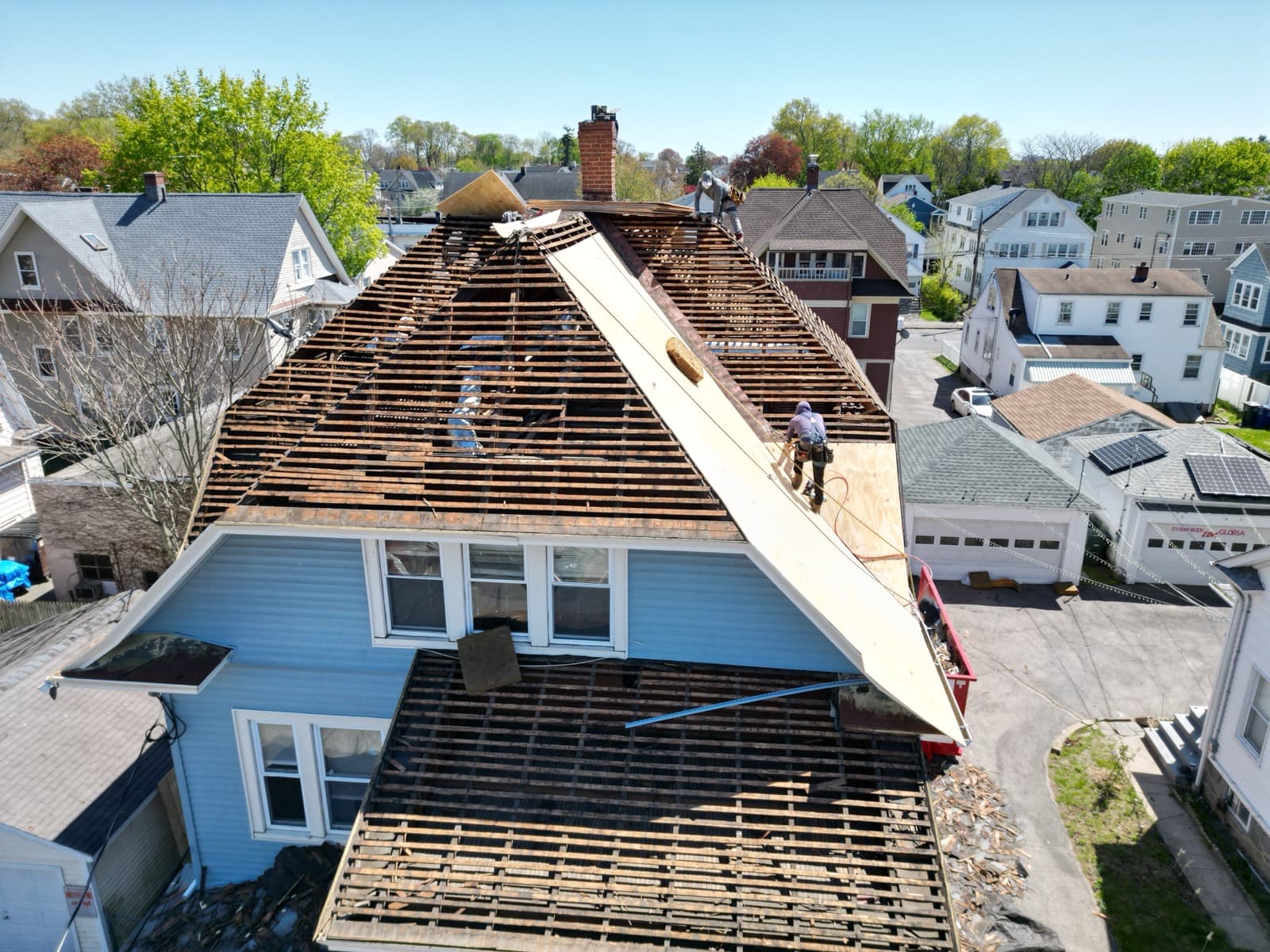 Roof Replacement — Legend Restoration Connecticut